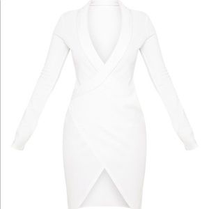 Shape white blazer dress